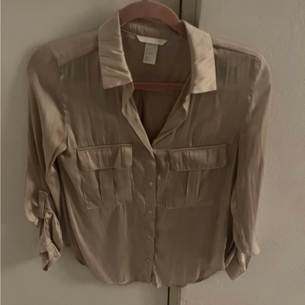 Satin shirt